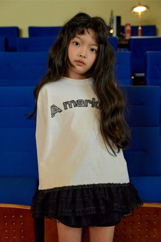 A-Market - Korean Children Fashion - #minifashionista - Frill Lace Tee - 7