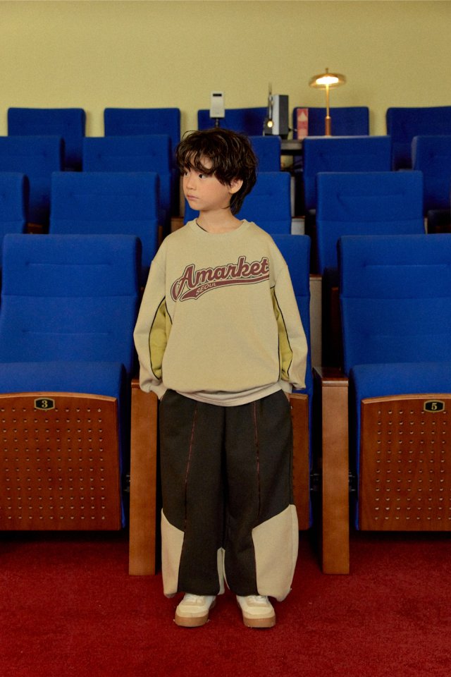 A-Market - Korean Children Fashion - #minifashionista - Panel Line Jogger Pants - 6