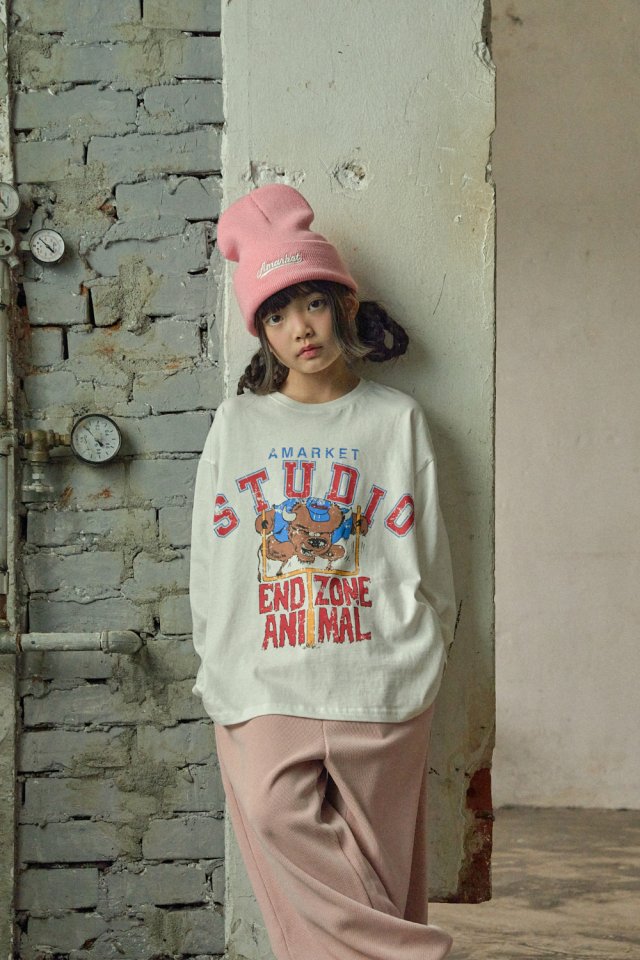 A-Market - Korean Children Fashion - #prettylittlegirls - Buffalo Boxy Tee - 9