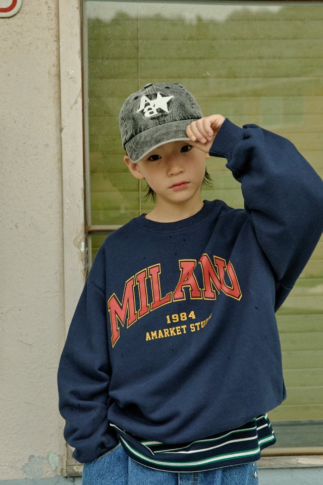 A-Market - Korean Children Fashion - #stylishchildhood - Milano Sweatshirt - 7
