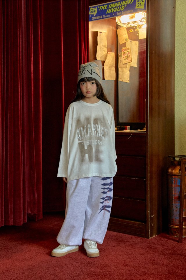 A-Market - Korean Children Fashion - #toddlerclothing - Home Boxy Tee - 4