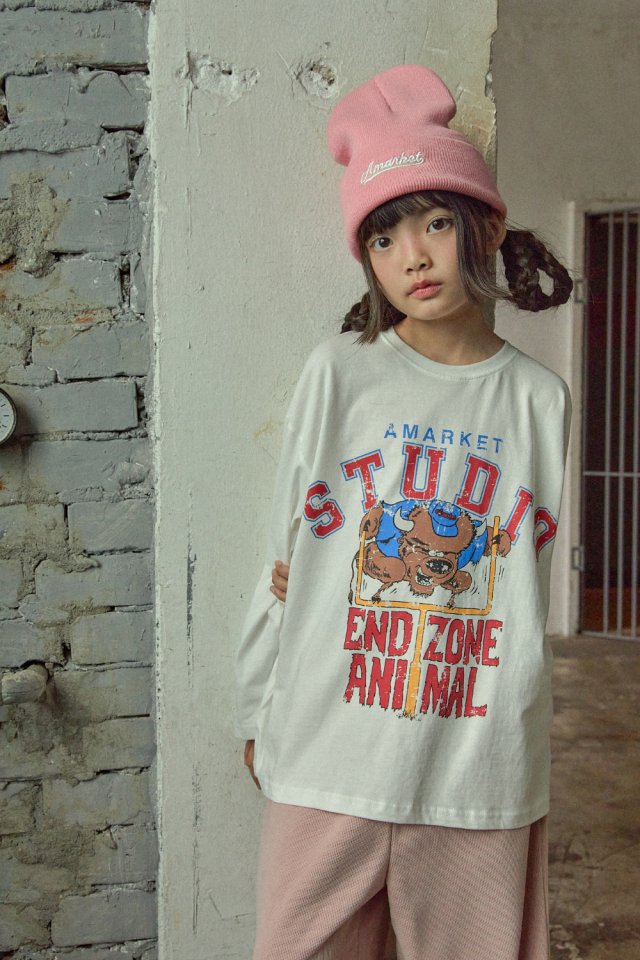 A-Market - Korean Children Fashion - #todddlerfashion - Buffalo Boxy Tee - 10