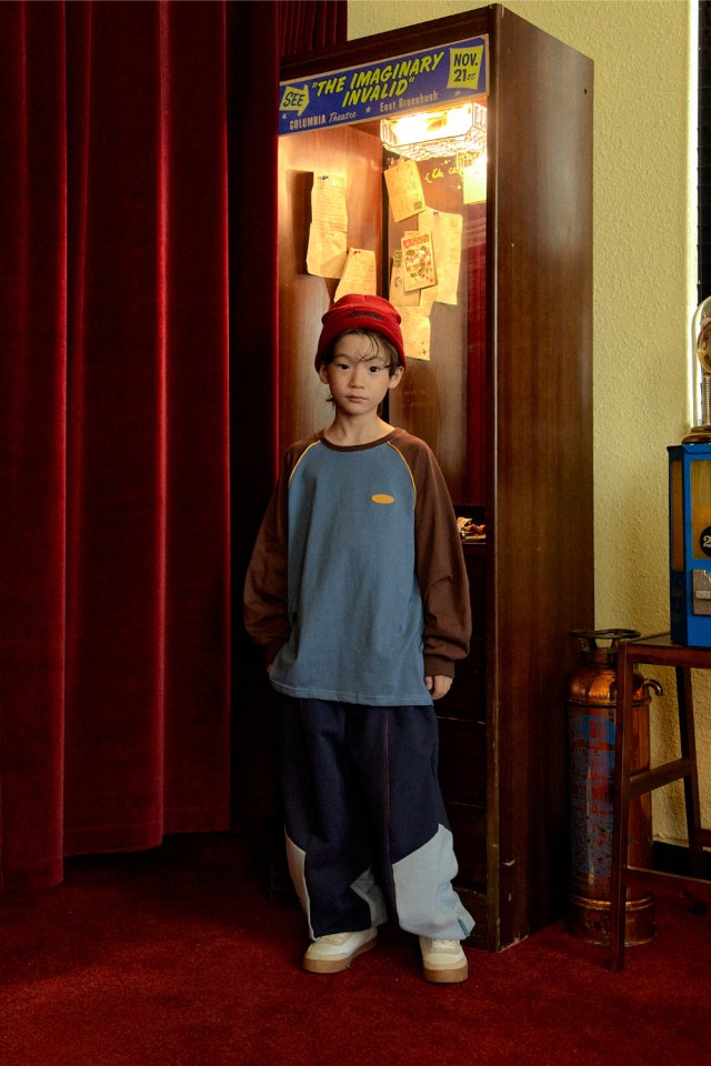 A-Market - Korean Children Fashion - #toddlerclothing - Panel Line Jogger Pants - 9