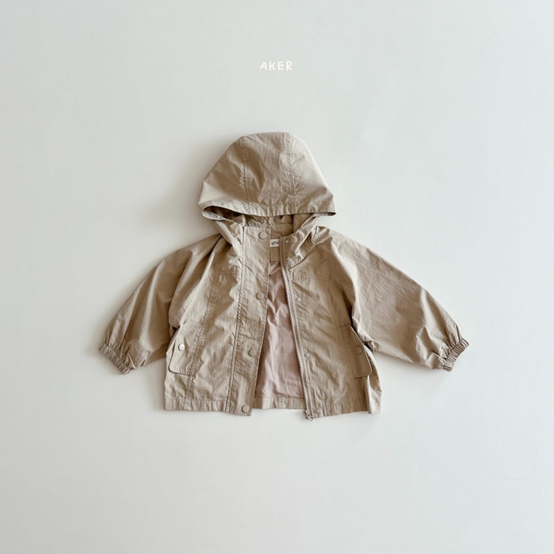 Aker - Korean Children Fashion - #childrensboutique - Design Hooded Jumper - 3
