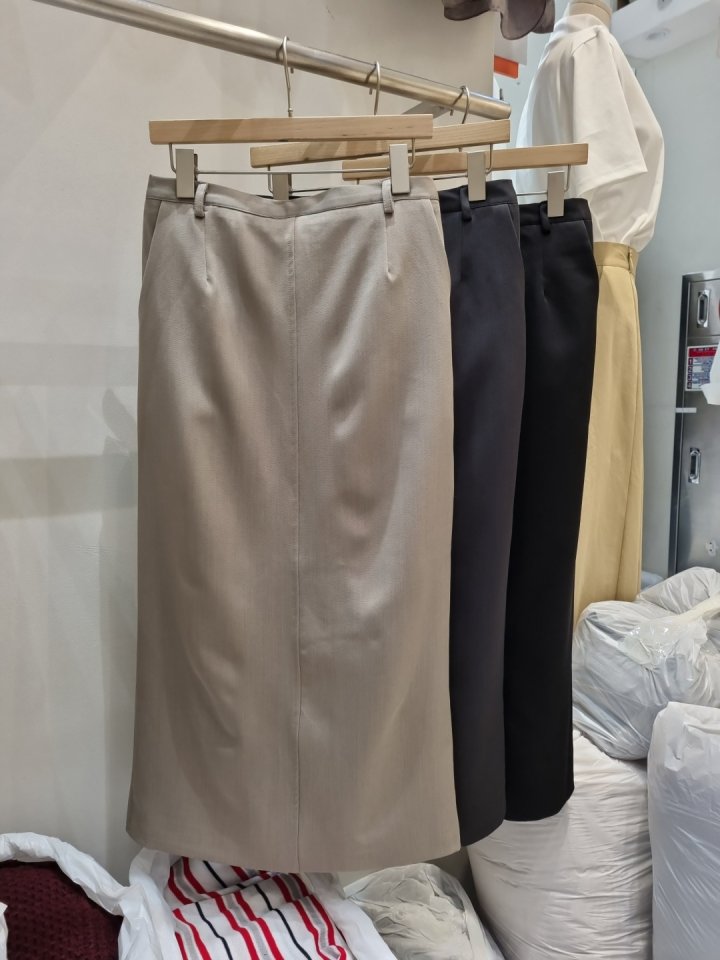 Allu - Korean Women Fashion - #momslook - Lynn Span Skirt