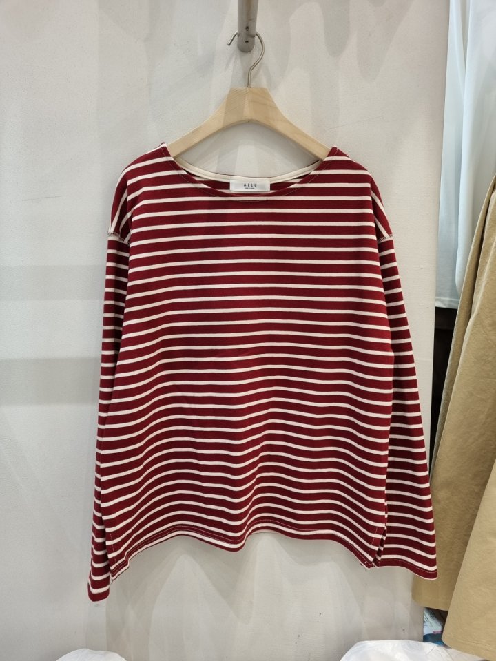 Allu - Korean Women Fashion - #womensfashion - Sate Stripe Tee - 4