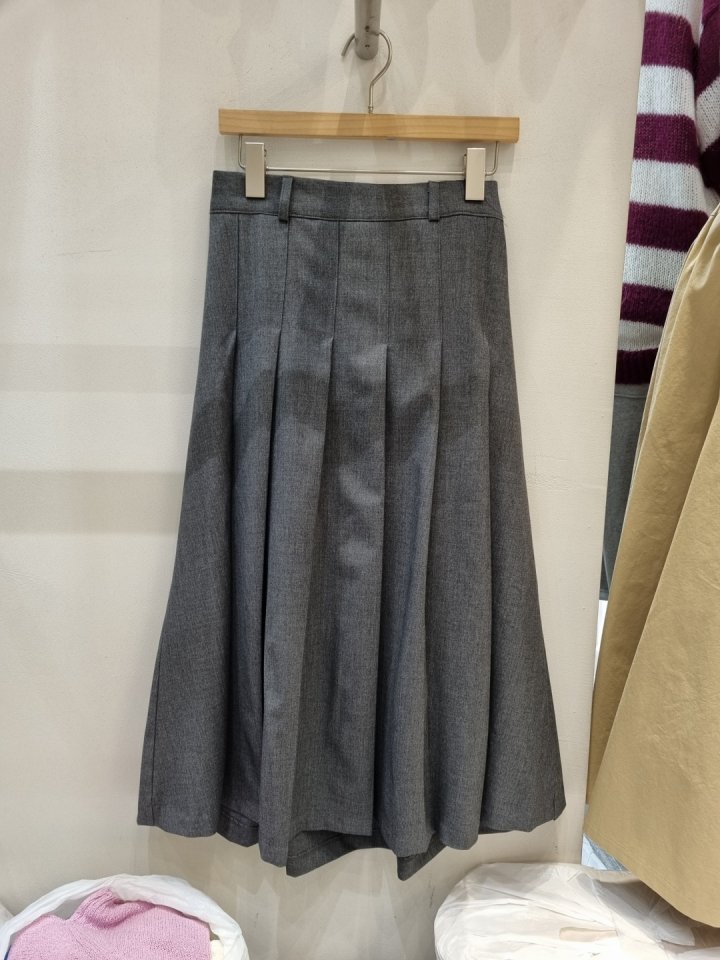 Allu - Korean Women Fashion - #momslook - Leme Pleated Skirt - 6
