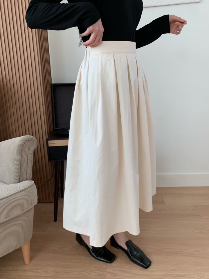 Allu - Korean Women Fashion - #momslook - Urban Off Skirt - 5