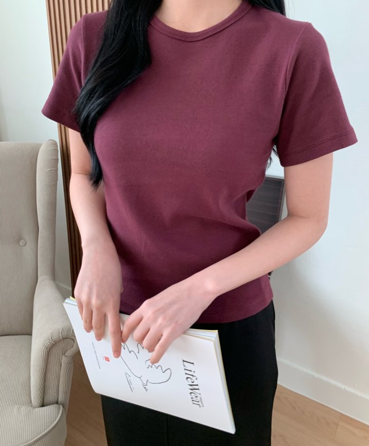 Allu - Korean Women Fashion - #momslook - Span Tee