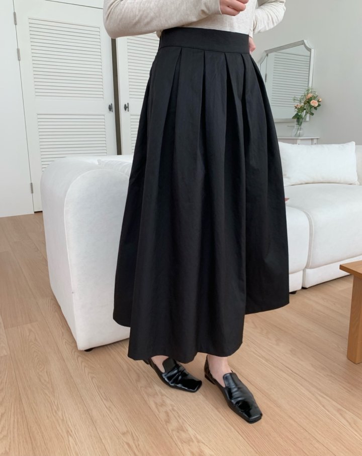 Allu - Korean Women Fashion - #romanticstyle - Urban Off Skirt - 11