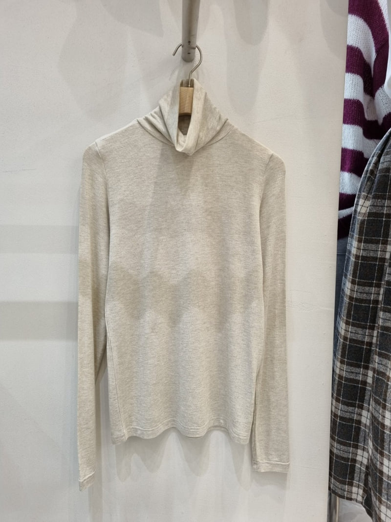Allu - Korean Women Fashion - #romanticstyle - Wool Turtleneck Tee - 7