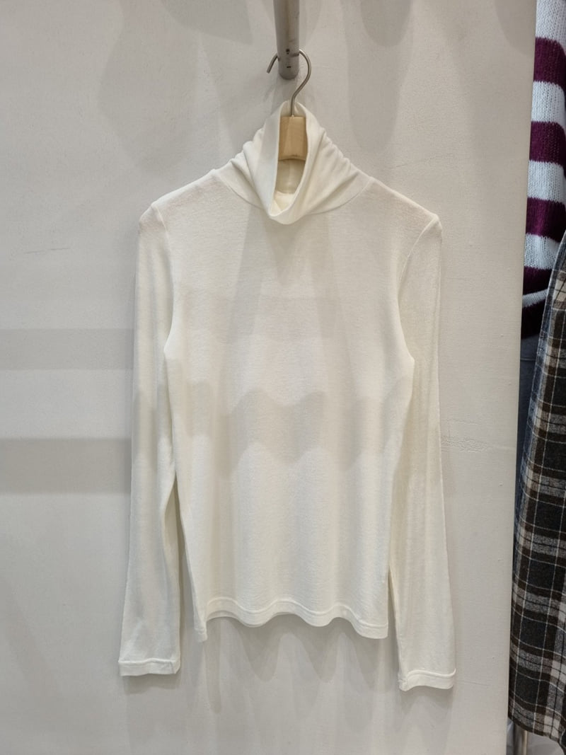Allu - Korean Women Fashion - #shopsmall - Wool Turtleneck Tee - 8