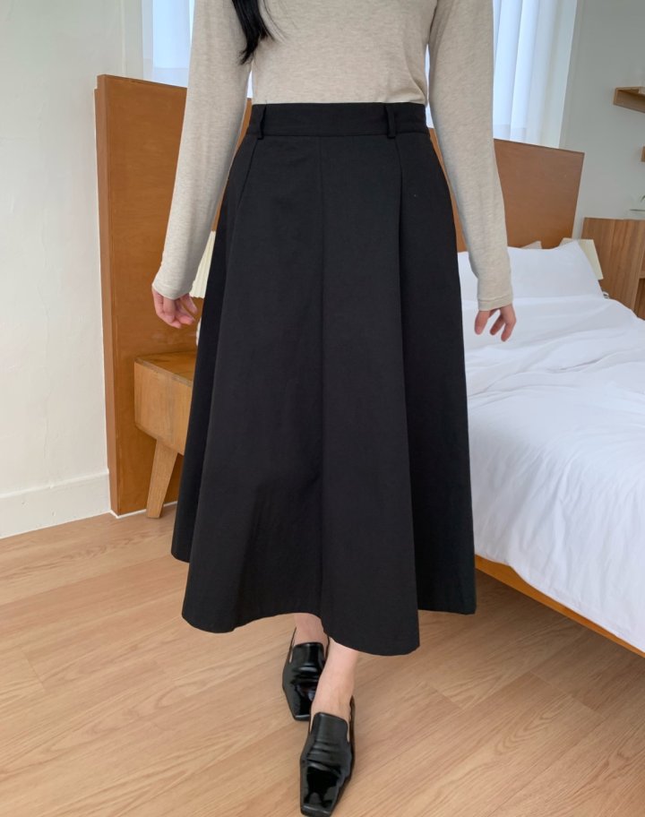Allu - Korean Women Fashion - #thelittlethings - Autumn Bio Linen Skirt - 11