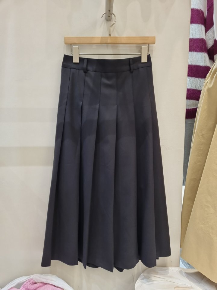 Allu - Korean Women Fashion - #momslook - Leme Pleated Skirt - 4