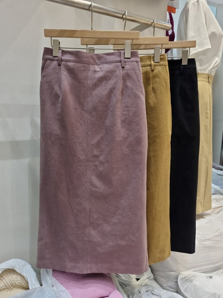 Allu - Korean Women Fashion - #womensfashion - Pigment Bio H-line Skirt