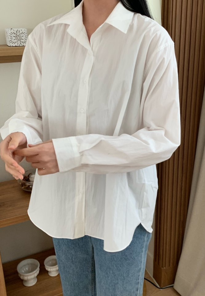 Allu - Korean Women Fashion - #womensfashion - Basic Shirt - 8