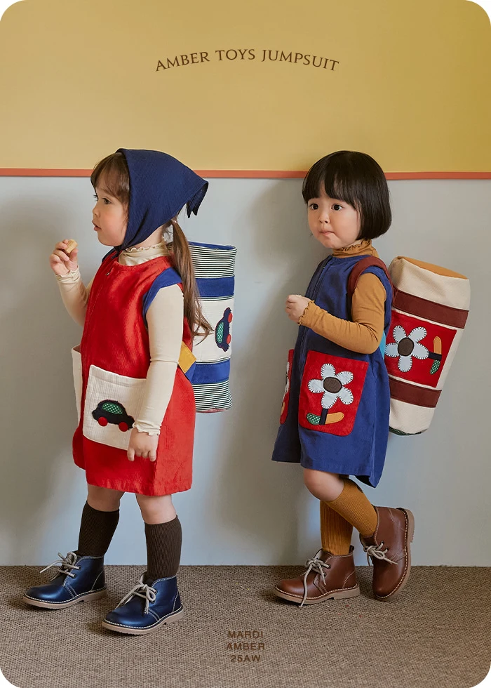 Amber - Korean Children Fashion - #childrensboutique - Toys Jumpsuit