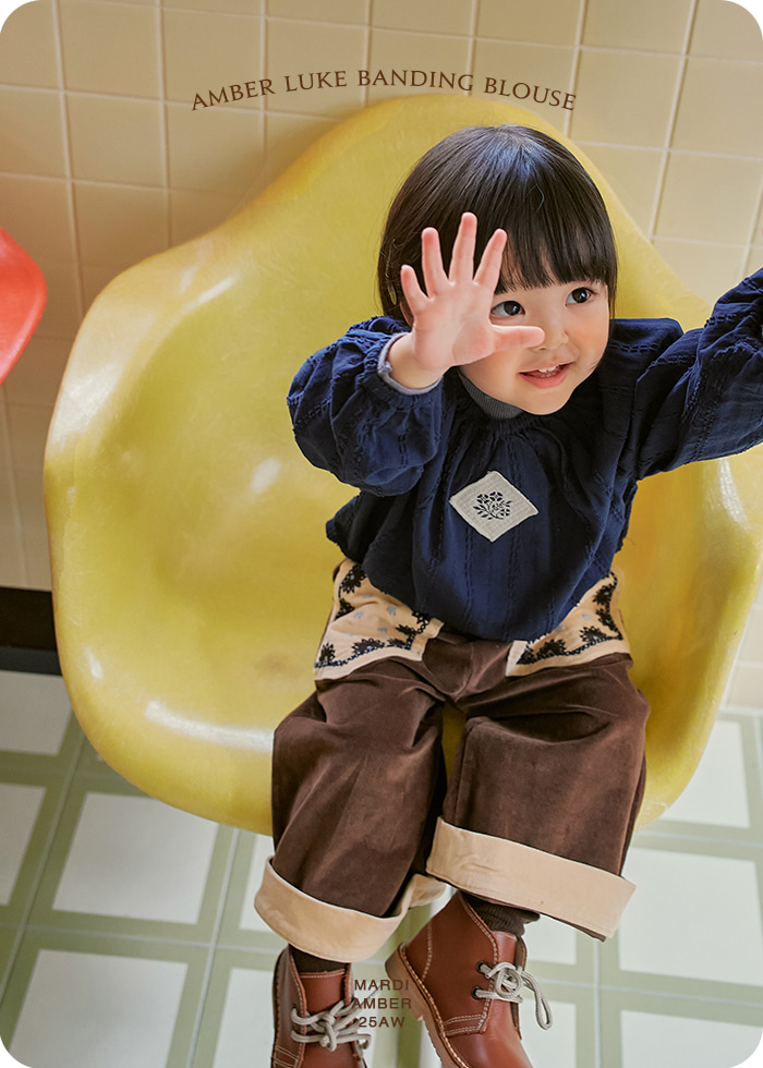 Amber - Korean Children Fashion - #childrensboutique - Luke Banded Blouse