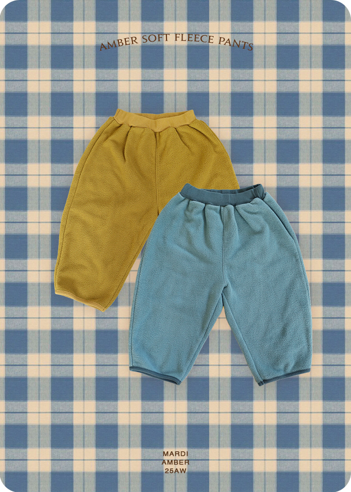 Amber - Korean Children Fashion - #childrensboutique - Soft Fleece Pants