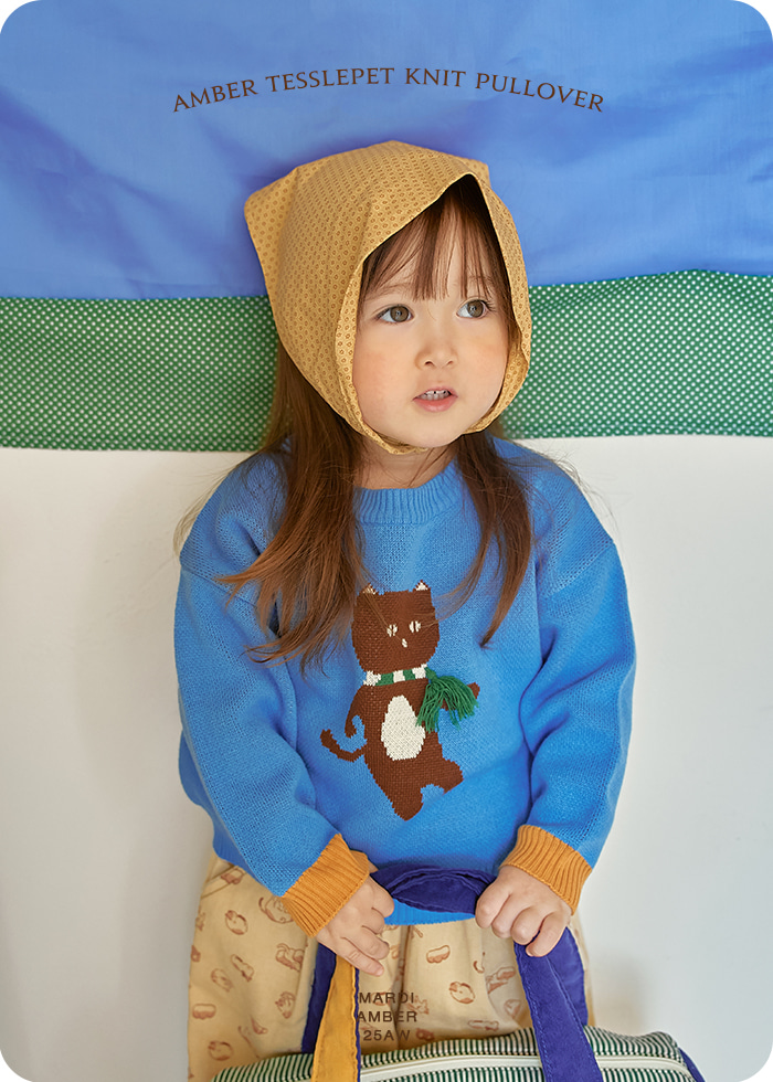 Amber - Korean Children Fashion - #fashionkids - Tassel Pet Knit Pullover
