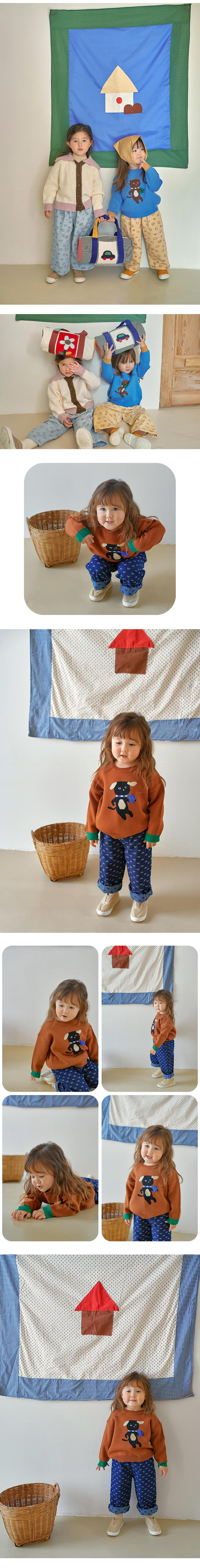 Amber - Korean Children Fashion - #kidsstore - Tassel Pet Knit Pullover - 3