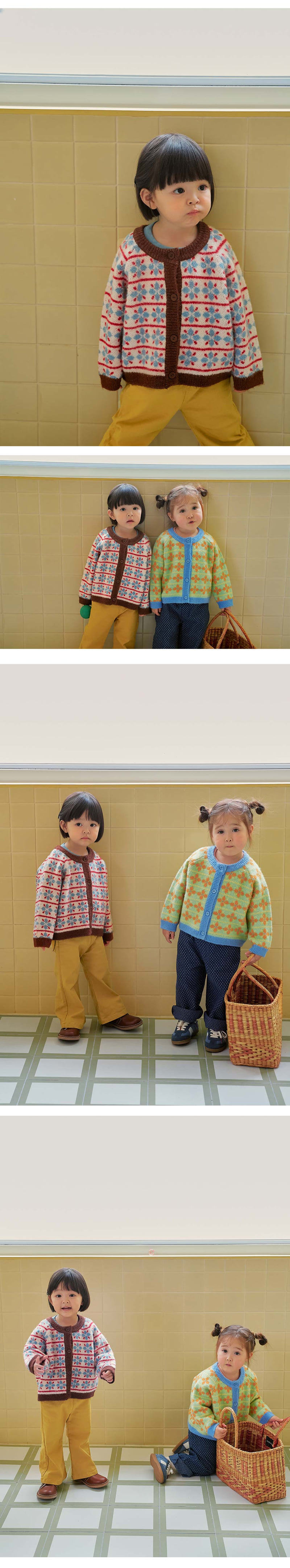 Amber - Korean Children Fashion - #kidsstore - Cloud Knit Cardigan - 3