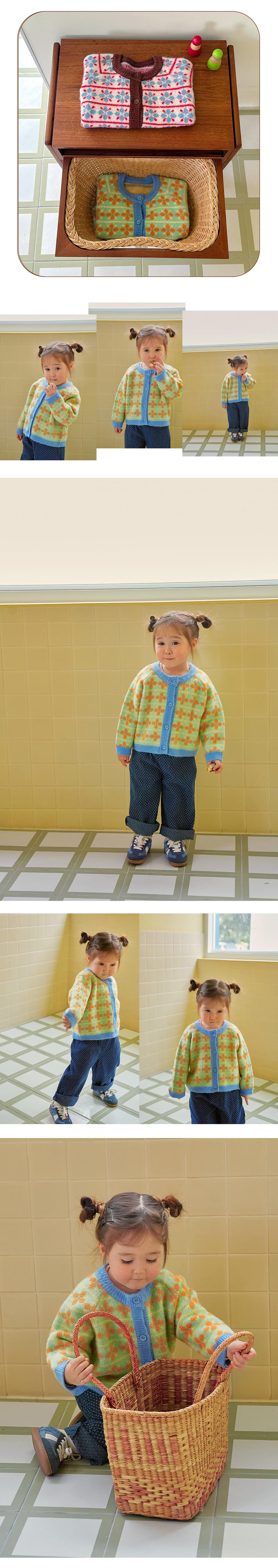 Amber - Korean Children Fashion - #kidsstore - Cloud Knit Cardigan - 4
