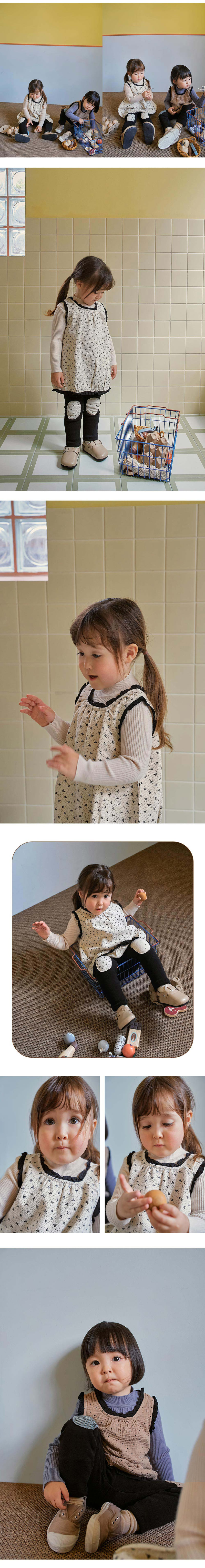 Amber - Korean Children Fashion - #littlefashionista - Rose Frill One-piece - 3