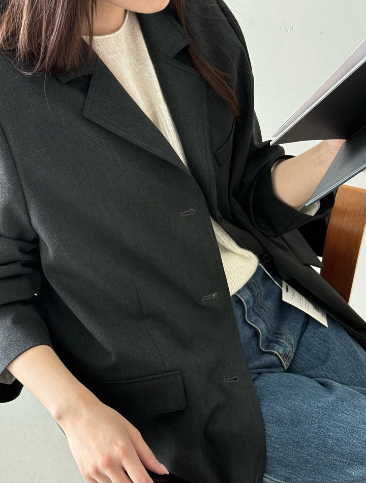 Amygrace - Korean Women Fashion - #momslook - Sand Jacket - 6