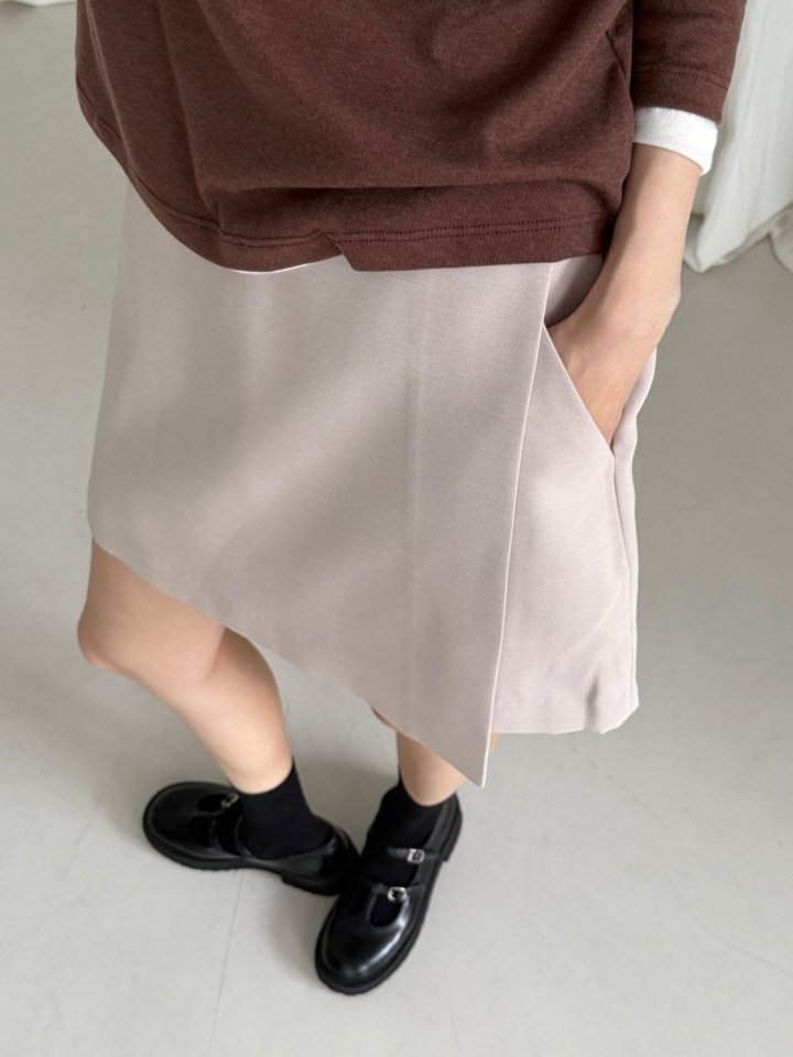 Amygrace - Korean Women Fashion - #momslook - Jenny Wrap Skirt Shorts - 7