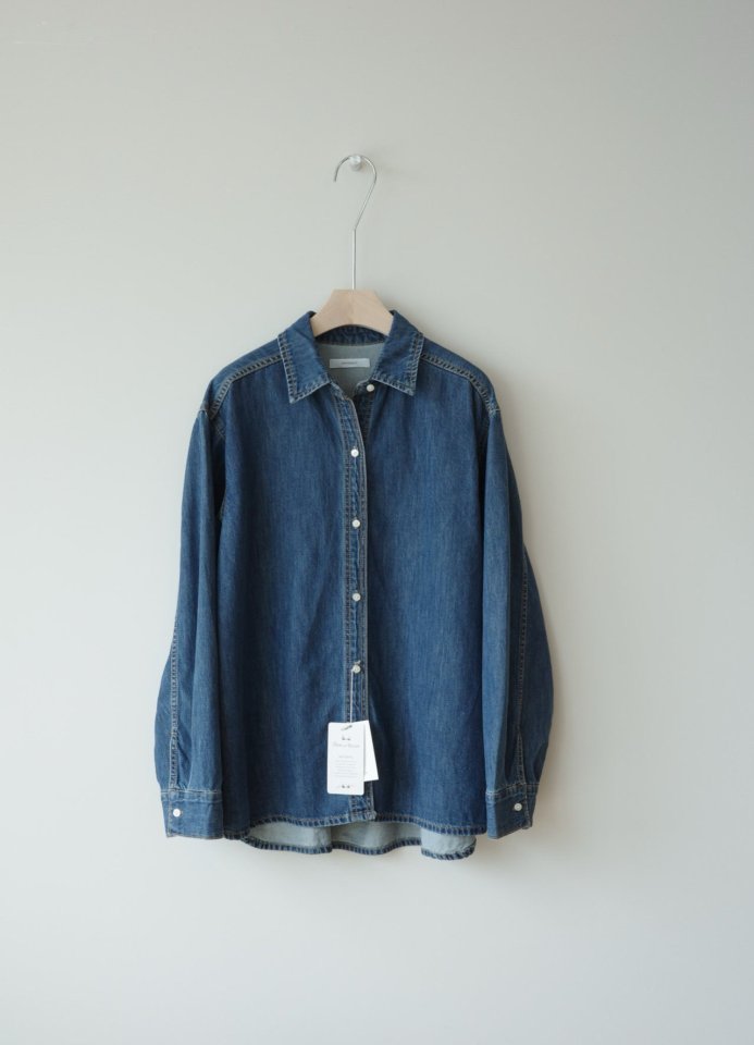 Amygrace - Korean Women Fashion - #momslook - Ciho Denim Shirt
