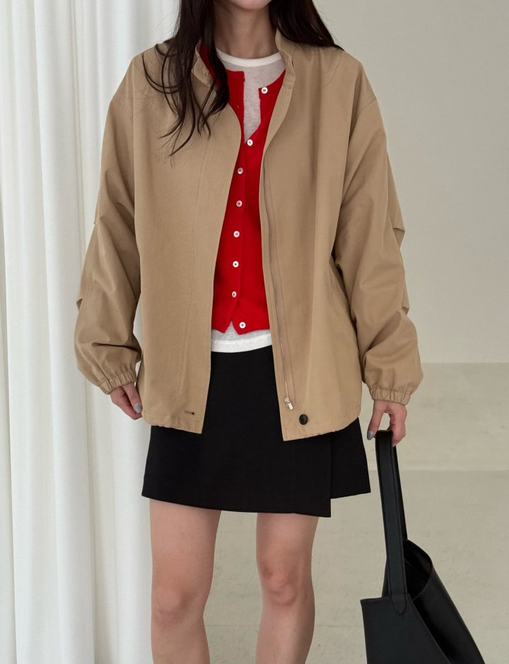 Amygrace - Korean Women Fashion - #momslook - Sydney Bomber Jumper - 11