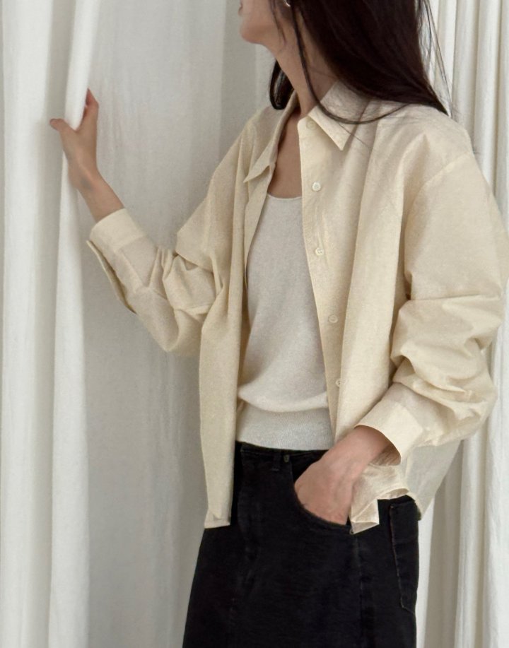 Amygrace - Korean Women Fashion - #momslook - Napolie Shirt - 10