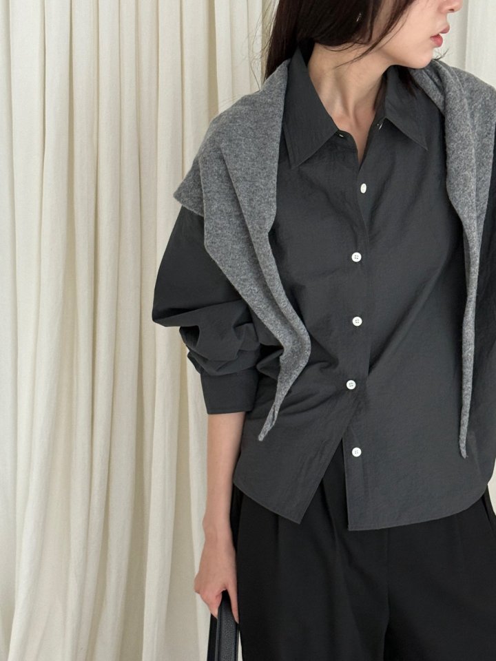 Amygrace - Korean Women Fashion - #momslook - Napolie Shirt - 6