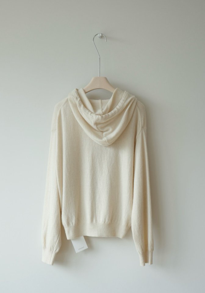 Amygrace - Korean Women Fashion - #restrostyle - Poco Hood Knit Cardigan