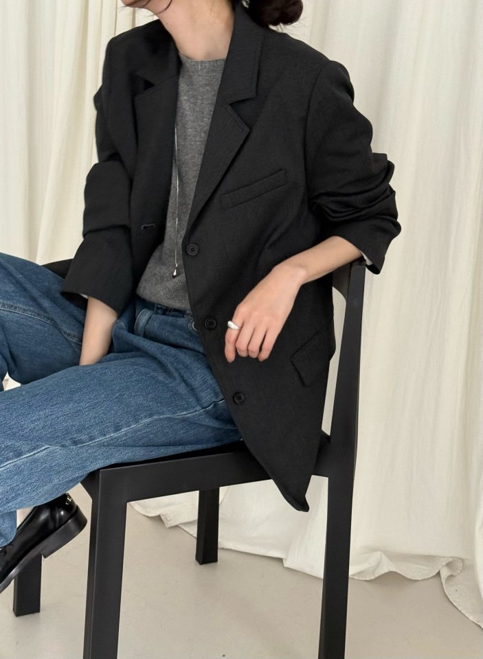 Amygrace - Korean Women Fashion - #womensfashion - Sand Jacket - 7