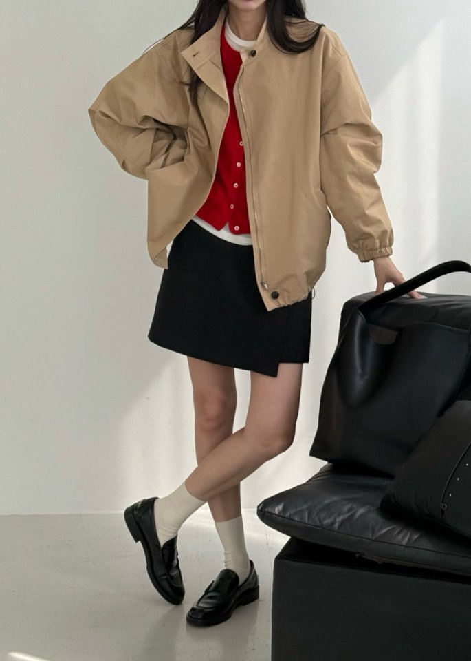 Amygrace - Korean Women Fashion - #womensfashion - Sydney Bomber Jumper - 8