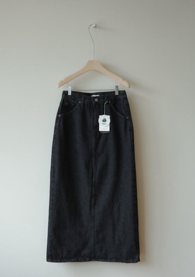 Amygrace - Korean Women Fashion - #womensfashion - Marchell Denim Maxi Skirt - 10