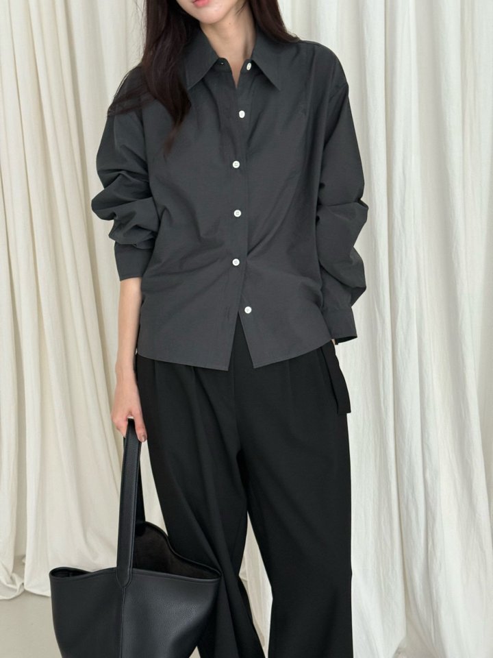 Amygrace - Korean Women Fashion - #womensfashion - Napolie Shirt - 5