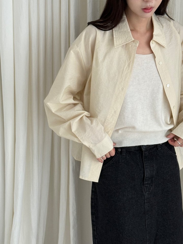Amygrace - Korean Women Fashion - #womensfashion - Napolie Shirt - 9