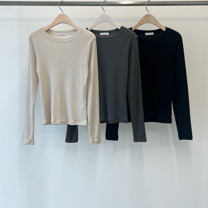 Another Avenue - Korean Women Fashion - #momslook - Pug Round Tee