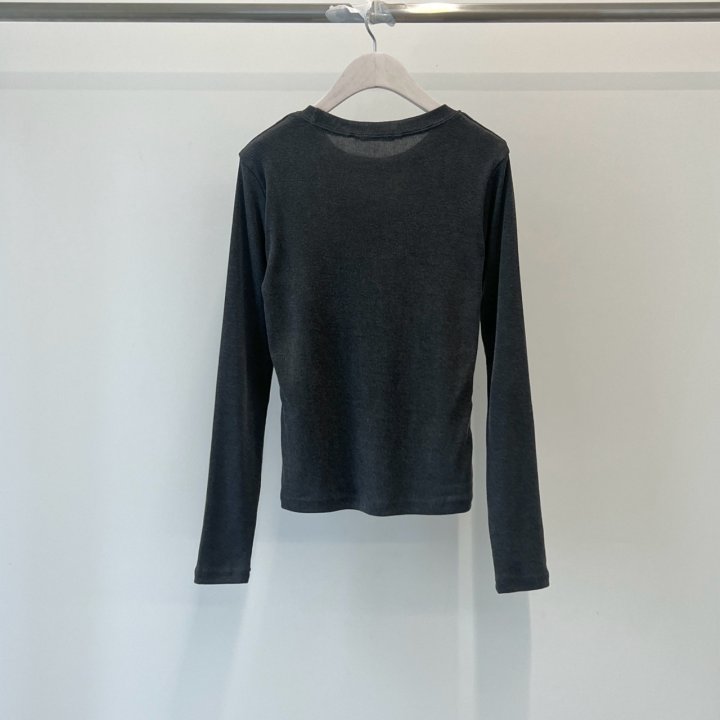 Another Avenue - Korean Women Fashion - #momslook - Pug Round Tee - 9