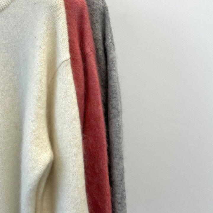 Another Avenue - Korean Women Fashion - #momslook - Vivi Alphaca Knit Pullover - 2