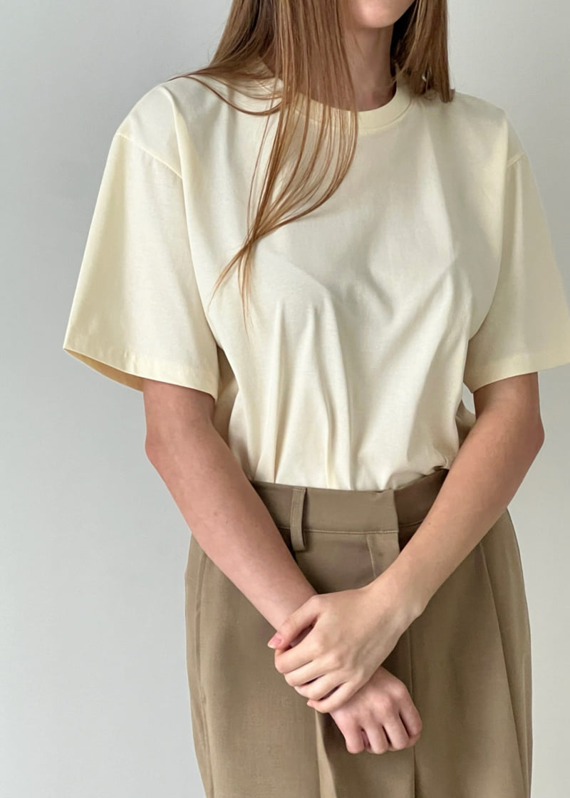 Another Avenue - Korean Women Fashion - #momslook - Silket Basic Tee - 12