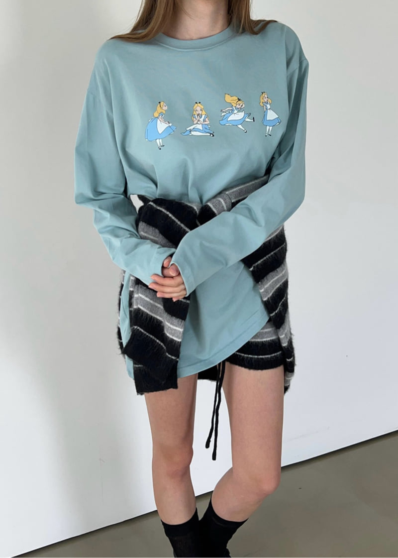 Another Avenue - Korean Women Fashion - #momslook - Alice Tee - 5