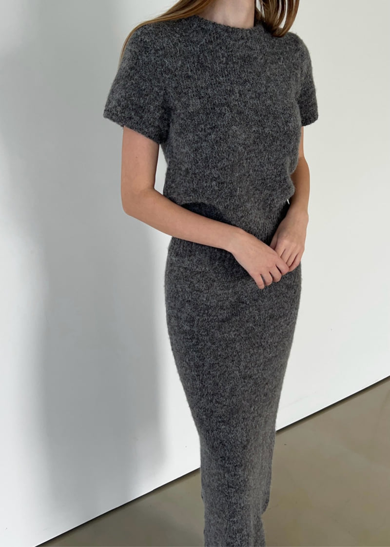 Another Avenue - Korean Women Fashion - #momslook - Katelyn Wool Sweat Tee - 5