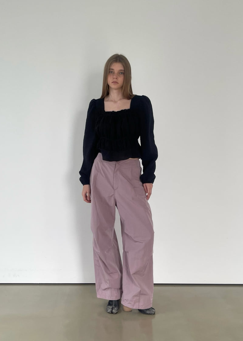 Another Avenue - Korean Women Fashion - #momslook - Dart Pleats Pants - 10