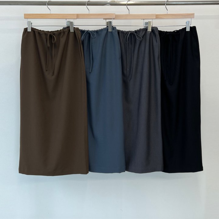 Another Avenue - Korean Women Fashion - #momslook - Tunnel Long Skirt