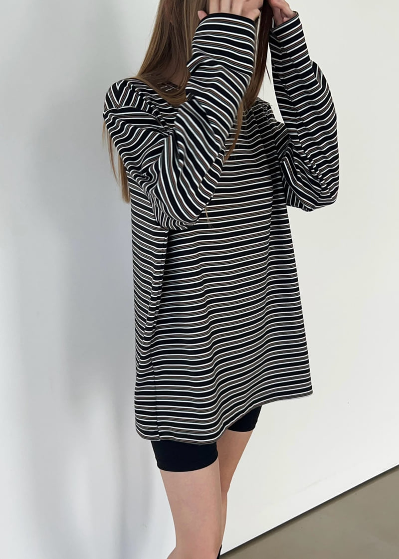 Another Avenue - Korean Women Fashion - #momslook - Tether Peach Tee - 3