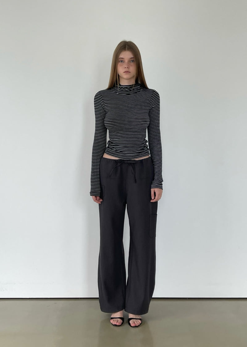 Another Avenue - Korean Women Fashion - #momslook - Pocket Tunnel Slacks - 6